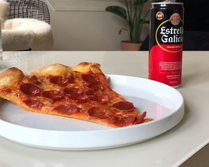 披萨和啤酒