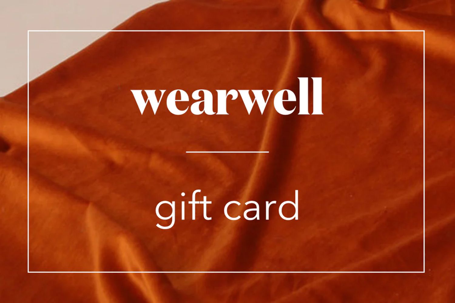 Wearwell一年会员礼品卡