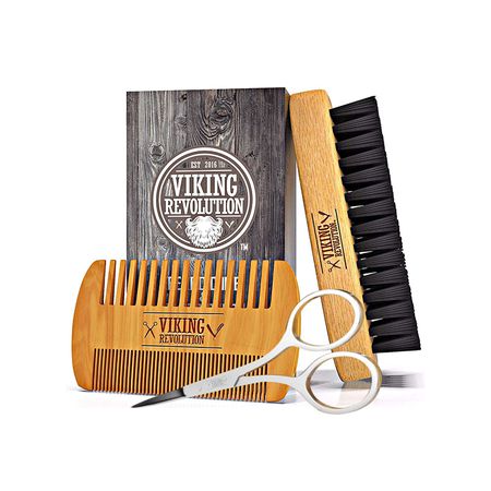 维京革命木胡子梳和刷套