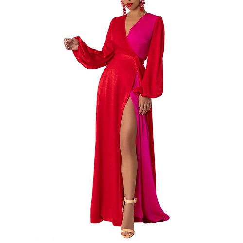 Ara红色/品红色块裹身裙(189美元)