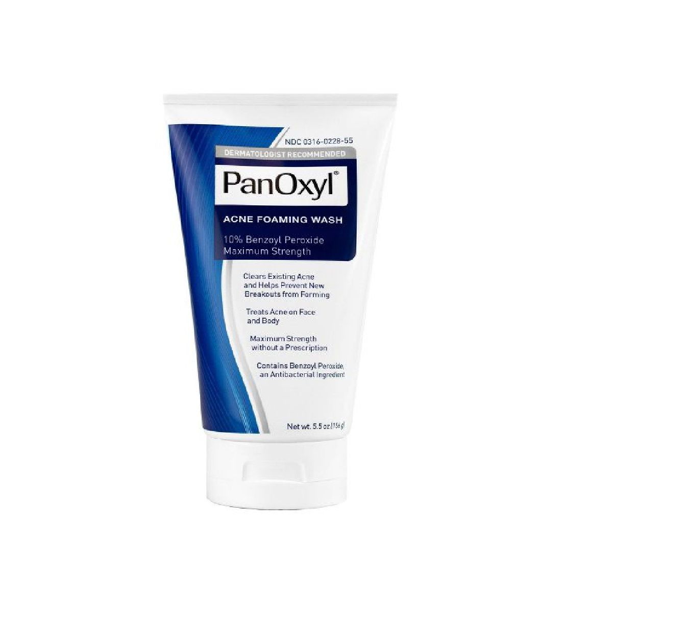 PanOxyl最大强度抗菌痤疮泡沫洗剂