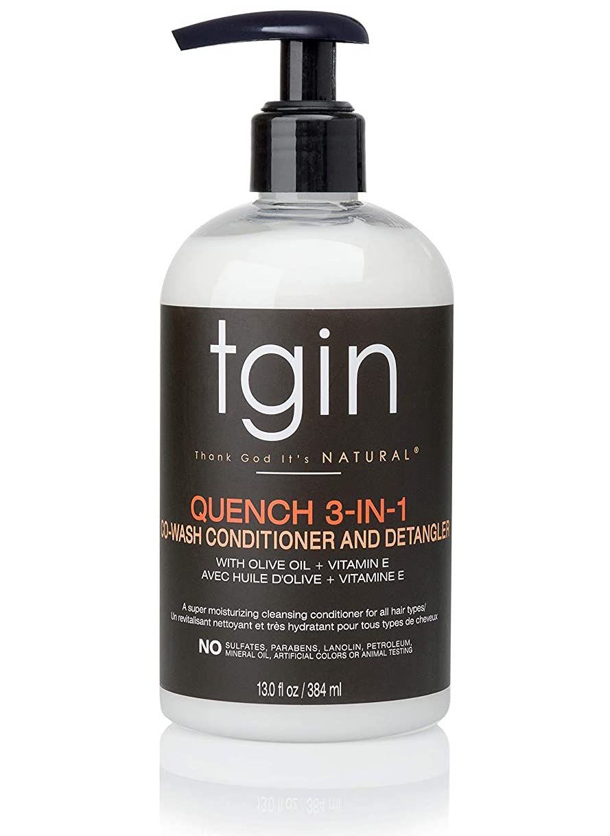 TGIN淬火3-In-1联合洗涤护发素和去毛剂