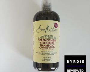 Sheamoisture牙买加黑蓖麻油加强和恢复洗发水