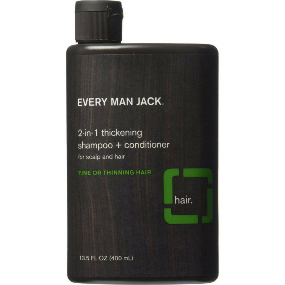 每个男人杰克茶树二合一增稠洗发水+护发素
