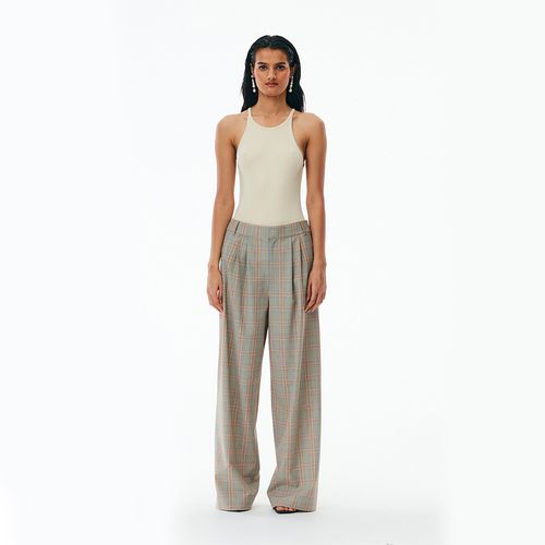 Nova格纹Stella褶裤(595美元)