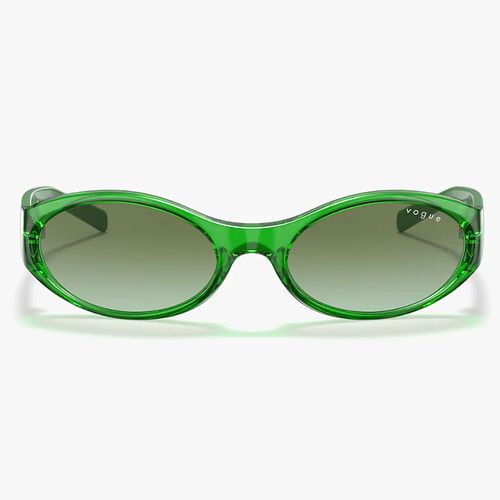 时尚眼镜透明绿色太阳镜