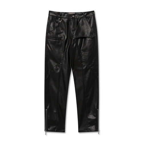 自行车素皮裤-黑色(245美元)