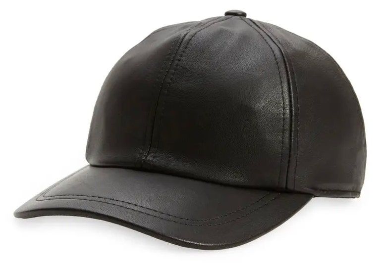 lita-by-ciara-leather-baseball-cap