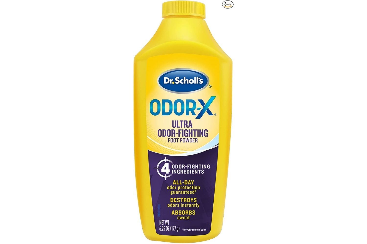 肖勒博士的Odor-Fighting X脚粉